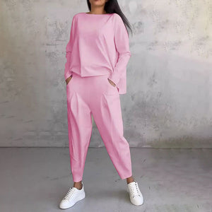 JOLENE | LONG SLEEVE AND PANTS 2-PIECE SET