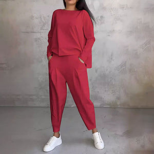 JOLENE | LONG SLEEVE AND PANTS 2-PIECE SET