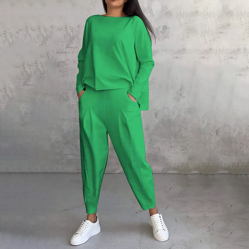 JOLENE | LONG SLEEVE AND PANTS 2-PIECE SET